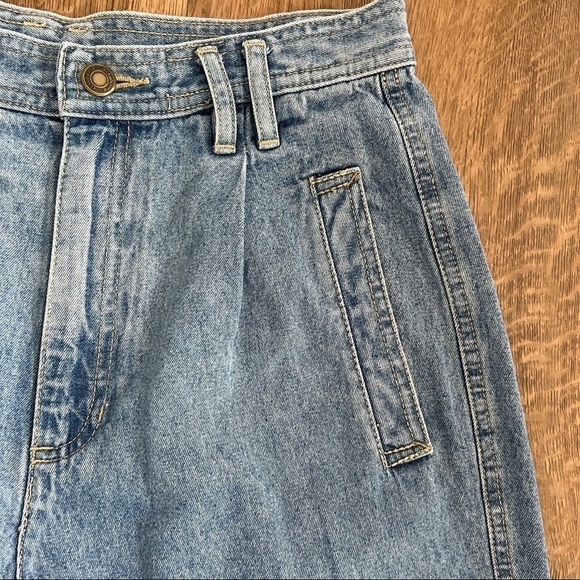 Vintage 90s Liz Claiborne Pleated High Rise Tapered Balloon Mom Jeans - Picture 4 of 11